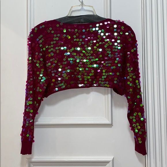 NWT sequin shrug cardigan - Picture 2 of 3